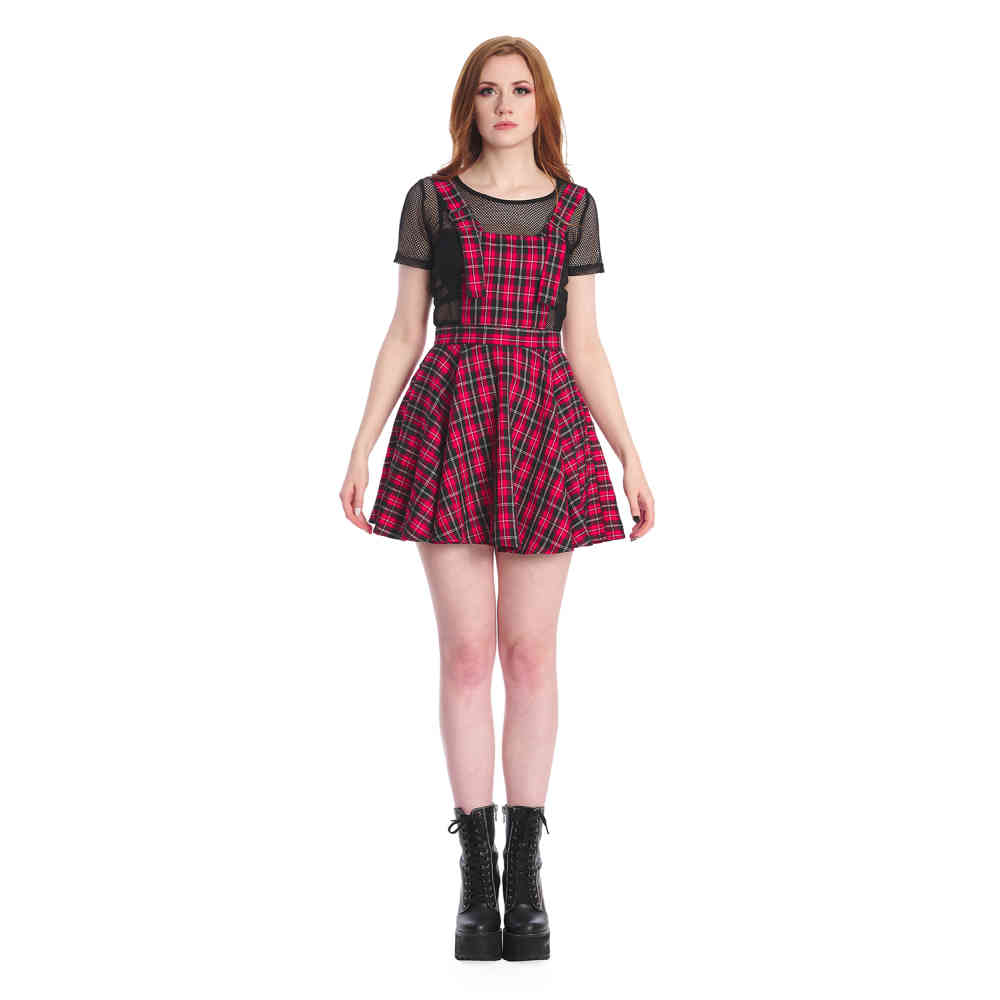 Banned - Don'T Settle Flare dress - Red